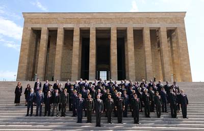 Millî Savunma Bakanı Hulusi Akar, Beraberindeki TSK Komuta Kademesi ile OYAK'ın 62'nci Olağan Genel Kurulu’na Katıldı